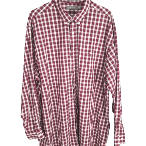 Daniel Cremieux Signature Collection Gingham Pattern Casua  Shirt.  XXL - Picture 2 of 11